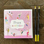 Gymnastics Happy Birthday Card, thumbnail 4 of 5