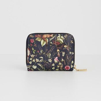 Wolf Garden Small Navy Zip Purse, 4 of 5