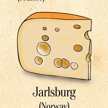 Cheese Alphabet, A Z Of Cheese, Cheese Art, 10 of 11