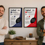 Personalised Rugby Print – 30th Birthday Gift Featuring Your Birth‑Year Season, thumbnail 3 of 10