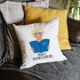 Personalised Boy's Face Cushion Gift For Book Lovers, thumbnail 3 of 11