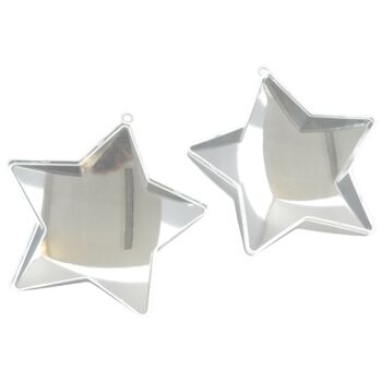 Fill Your Own Star Baubles 30pk Clear, 5 of 6