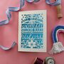 Well Behaved Women Seldom Make History Paper Cut Card, thumbnail 7 of 10