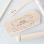 Personalised Dinosaur Kids Wooden Baking Set, thumbnail 2 of 7