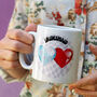 Personalised 'Melting Hearts' Wedding Party Mug, thumbnail 2 of 5