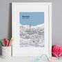 Personalised Norwich Print, thumbnail 1 of 10