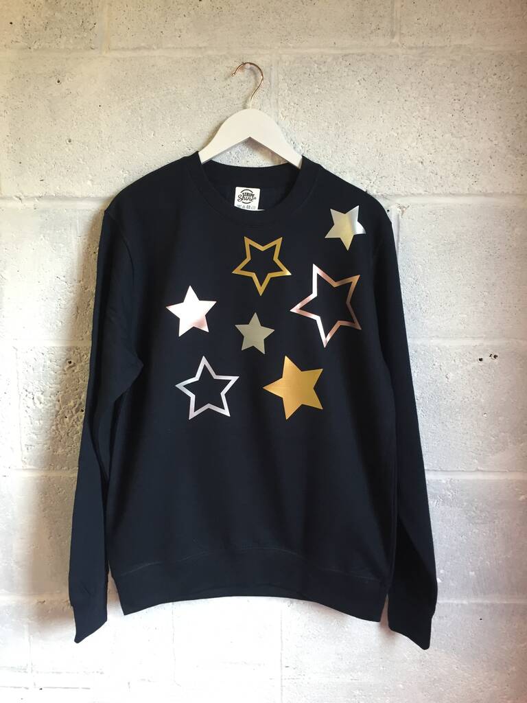 Large Stars Sweatshirt, 1 of 4