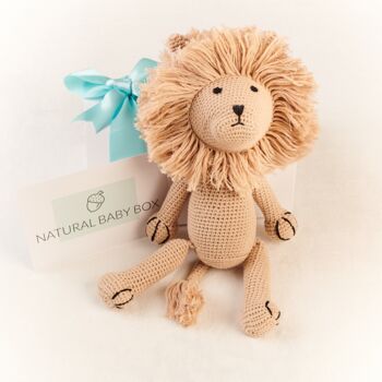 Fantastically Fun And Cuddly Crochet Lion Soft Toy, 3 of 6
