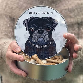 Dog Treat Tin 65 Personalised Designs Available, 5 of 12