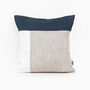 Geometric Handmade Linen Pillowcase Scandinavian Style, thumbnail 4 of 12