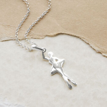 Sterling Silver Ballerina Necklace, 2 of 5