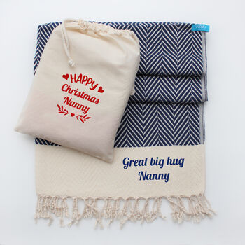 Personalised Sofa Throw Gift For Families, 6 of 12