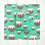 Christmas Pudding Linen Napkins, thumbnail 2 of 2