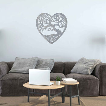 Wooden Heart Tree Of Life Symbolic Decor For Homes, 5 of 12