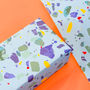 Blue Terrazzo Wrapping Paper Set, thumbnail 1 of 3
