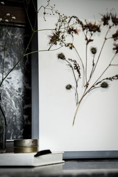 Original Pressed Flower Frame – A3 Echo Bloom Botanical Wall Art, 4 of 7