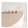 Monaco D'or Gold Love Crystal Heart Dainty Mini Drop Gift Earrings, thumbnail 2 of 3