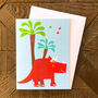 Dinosaur Gift Wrap Two Sheets, thumbnail 5 of 5