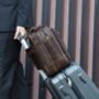 Genuine Leather Briefcase With Leather Suitcase Strap, thumbnail 8 of 12