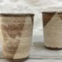 Handmade Ceramic Beaker, thumbnail 2 of 4