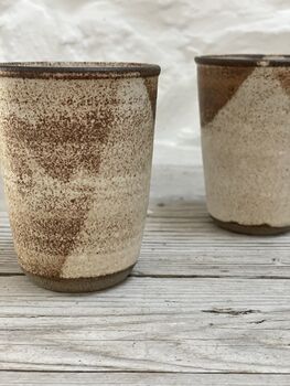 Handmade Ceramic Beaker, 2 of 4