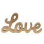 Gold Love Freestanding Word Decoration, thumbnail 2 of 3