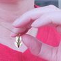 40th Birthday Golden Tulip Necklace, A Petal For Every Decade, thumbnail 7 of 7