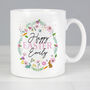 Personalised Happy Easter Springtime Ceramic Mug, thumbnail 2 of 3