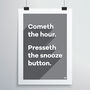 Snooze Print, thumbnail 4 of 12