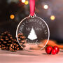 Personalised First Christmas Married 2022 Bauble, thumbnail 5 of 11