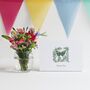 'Thank You' Botanical Posy Flower Letterbox Gift, thumbnail 2 of 8