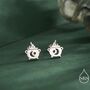 Sterling Silver Tiny Cauldron Stud Earrings, thumbnail 1 of 12