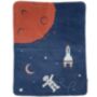 Personalised Rocket Astronaut Baby Blanket, thumbnail 2 of 3