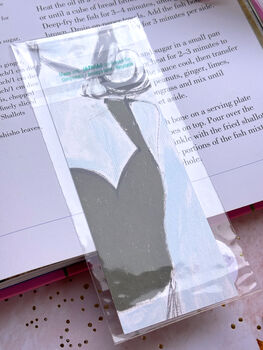 Bright Fashion Illustrated Double Sided Bookmark, 6 of 7