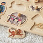 Wooden Farm Personalised Childrens Puzzle, thumbnail 3 of 3