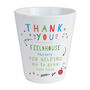 Personalised Thank You Teacher Plant Pot, thumbnail 5 of 6
