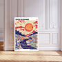 Yayoi Kusama Sunrise Art Print, thumbnail 1 of 3