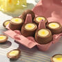 Caramel Filled Chocolate Eggs, thumbnail 1 of 2