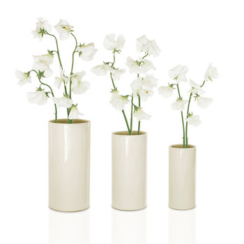 Set Of Three Tealight Holders Or Vases, 8 of 9