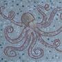 Red Octopus Marble Mosaic, thumbnail 1 of 5