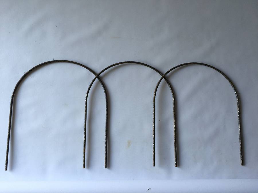 8mm border edging hoops set of six by muntons traditional plant