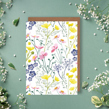 Floral Meadow Wrapping Paper, 4 of 4