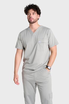Ultimate Comfort Fleece Lined Scrub Top, 4 of 7