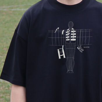Angel Of The North Newcastle Oversized T Shirt, 10 of 10