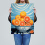 The Orange Bowl Fruity Bright Kitchen Wall Art Print, thumbnail 2 of 6