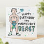 'Magnificent Beast' Birthday Card, thumbnail 7 of 11