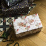 'Starry Robins' Luxury, Recycled Wrapping Paper Pack, thumbnail 3 of 8