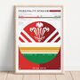 First Wales Rugby Match Day Print Customisable, thumbnail 1 of 5