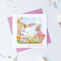 Baby's 1st Birthday Easter Card Rabbit / First Birthday, thumbnail 2 of 8