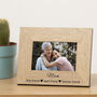 Mother First Friend Wood Picture Frame 6x4, thumbnail 1 of 3